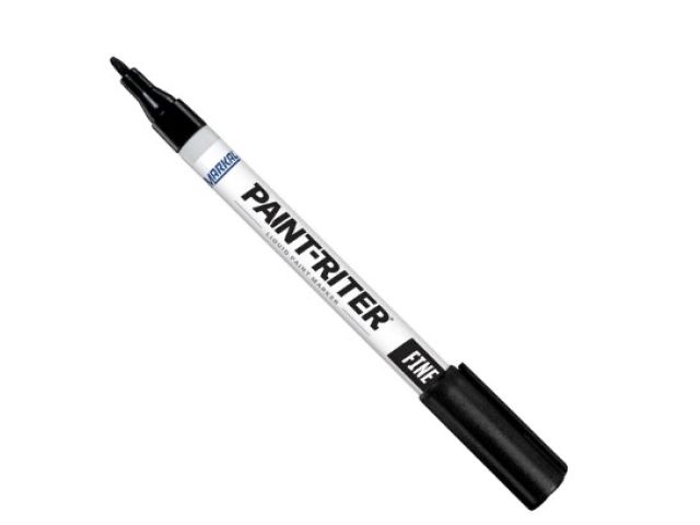 Маркер промышл. перманентный на основе жидк. краски MARKAL PAINT-RITER FINE ЧЕРНЫЙ (Толщина линии 1,5 мм. Цвет черный)