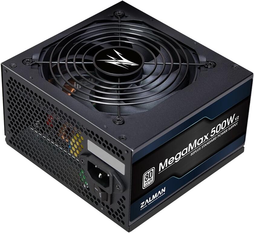 Блок питания Zalman ZM500-TXII V2 APFC 500Вт черный (ZM500-TXIIv2)