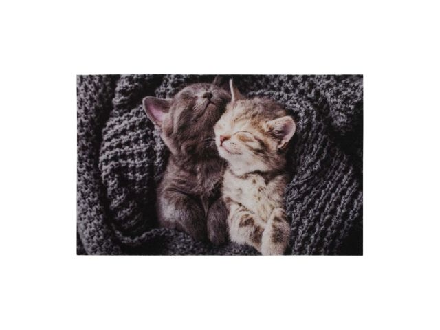 Коврик влаговпитывающий "Samba" 50*80 см. "Милота", котята, "VORTEX" (ВОРТЕКС)