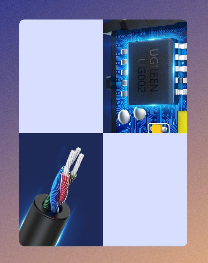 Аудио адаптер Ugreen CM309-70601 (70601)