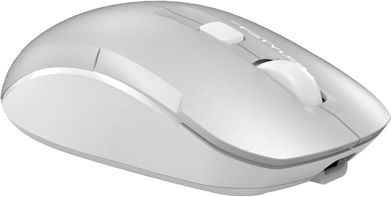 Мышь A4Tech Fstyler FB26CS Air 2 Icy White