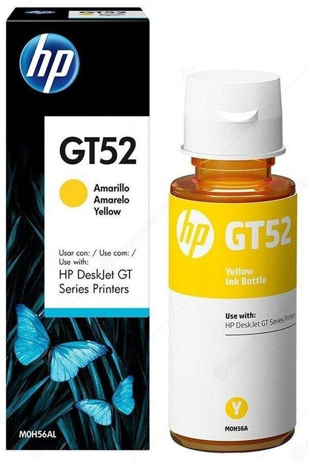 Чернила HP GT52 желтый (M0H56AE)