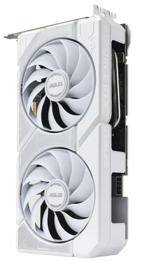 Видеокарта Asus GeForce RTX 5060TI OC Edition 16Gb GDDR7 White DUAL-RTX5060TI-O16G-WHITE (90YV0MH6-M0NA00)