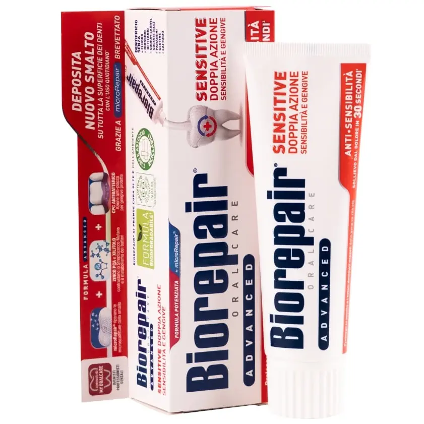 Зубная паста Biorepair Fast Sensitive 75мл