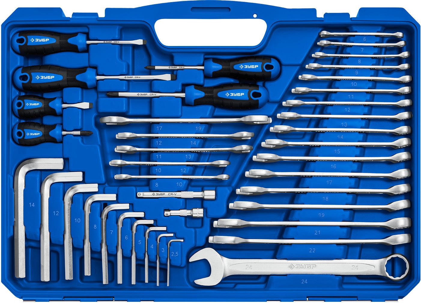 Набор инструментов Зубр 27670-H142 кейс
