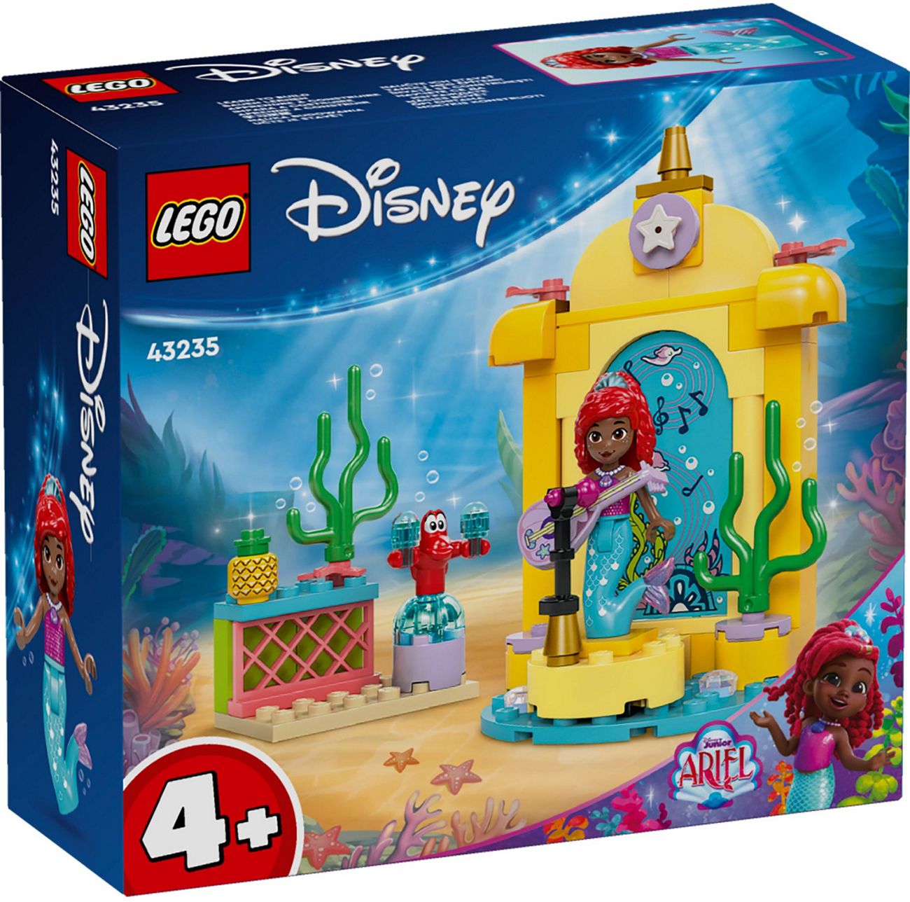 Конструктор Lego Disney Музыкальная сцена Ариэль (43235)