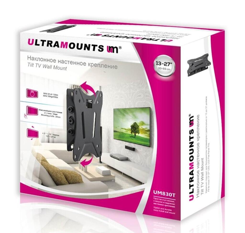 Кронштейн Ultramounts UM 830T черный