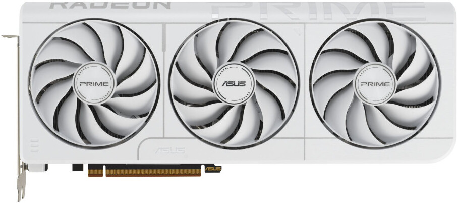 Видеокарта ASUS RX 9070 XT Prime White OC 16GB GDDR6 PRIME-RX9070XT-O16G-WHITE (90YV0L75-M0NA00)