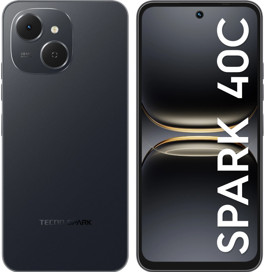 Смартфон Tecno Spark 40C 8GB/256GB Ink Black (KM4k)