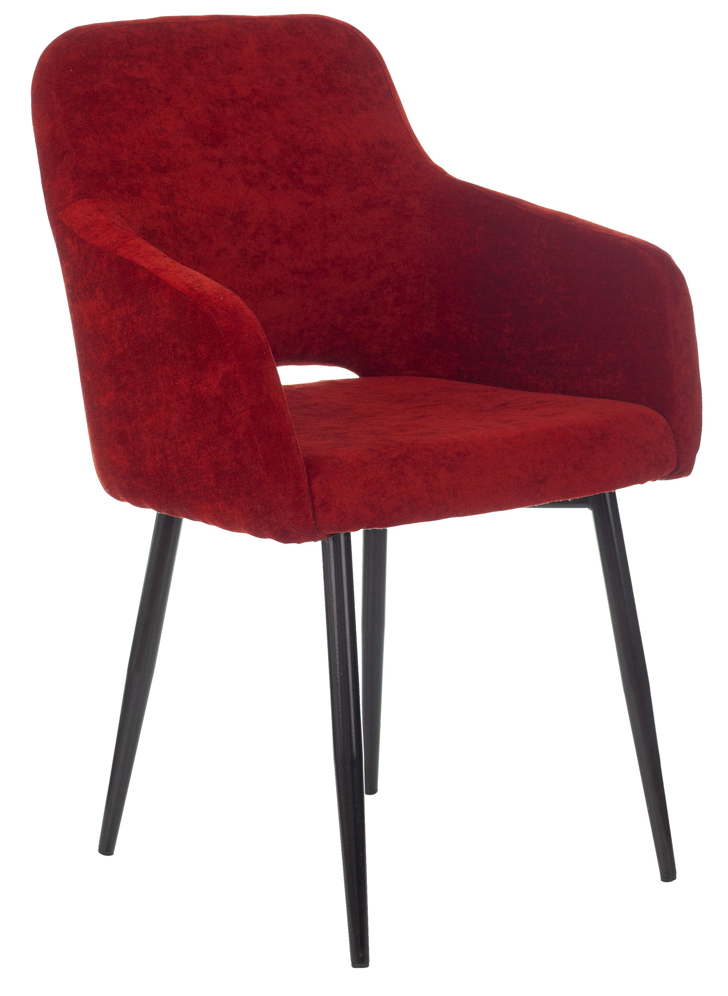 Cтул Бюрократ CH-380F/Velvet 09 бордовый