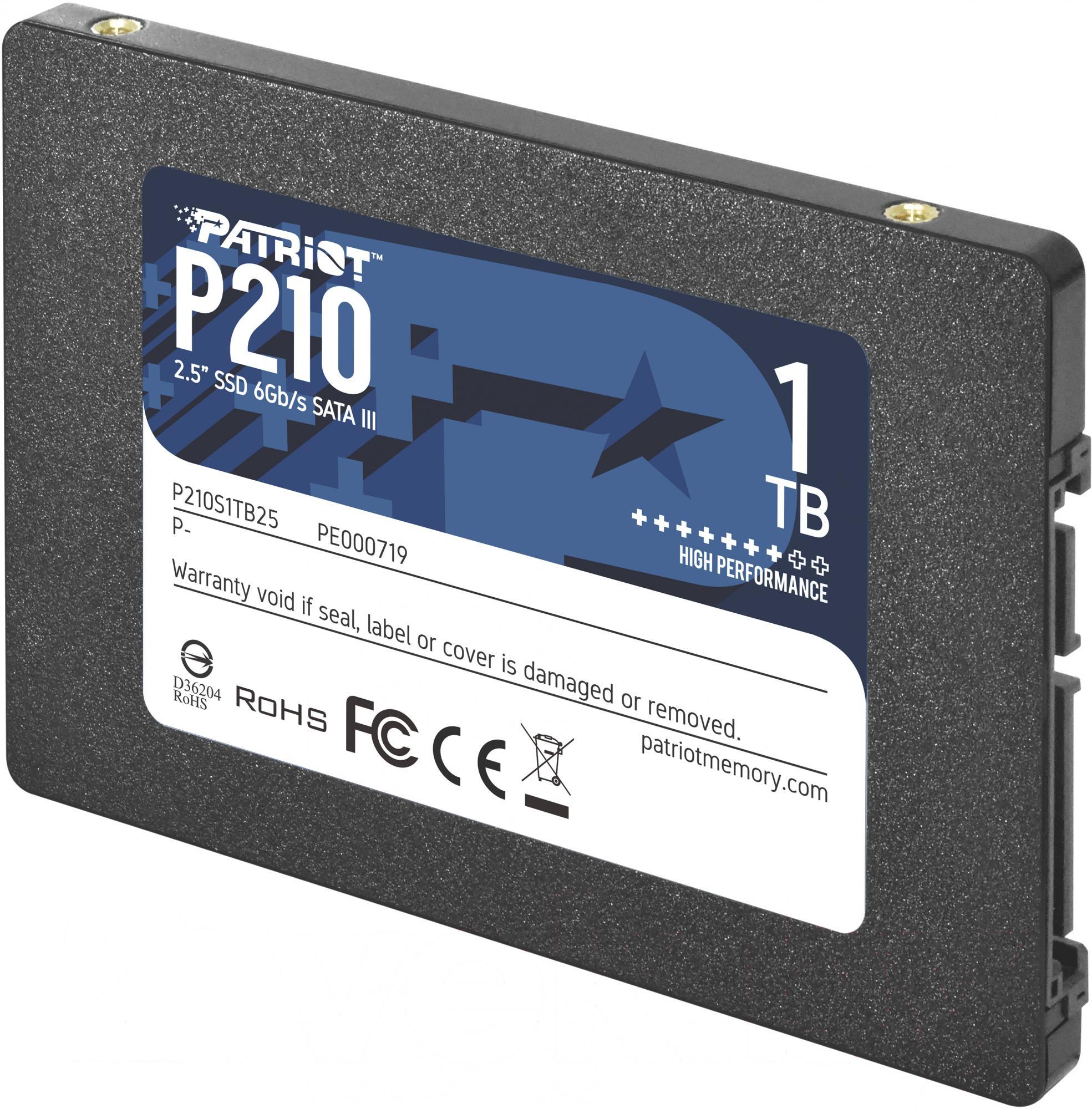 SSD диск Patriot P210S1TB25