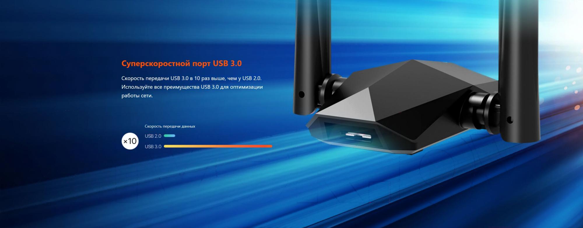 Wi-Fi адаптер Tenda U18a