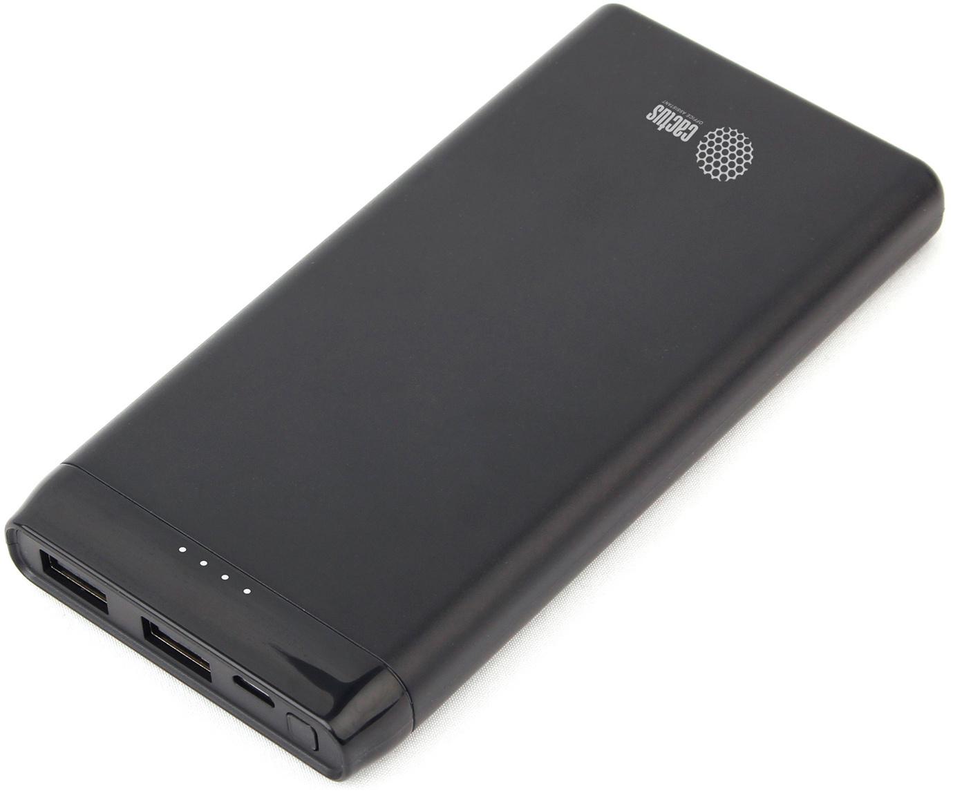 Портативное зарядное устройство Cactus CS-PBFSFT-10000 черный