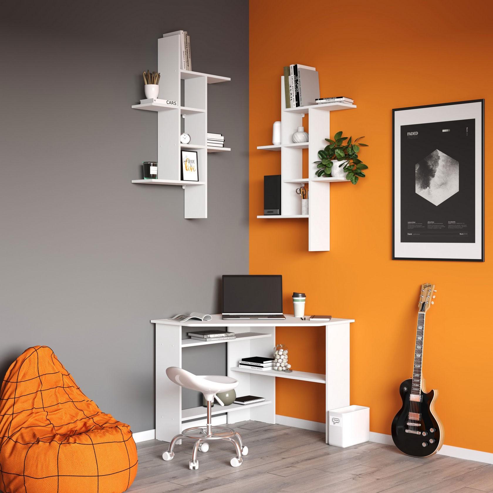 Стол письменный Сокол КСТ-02 белый (SKM_00-00010954)