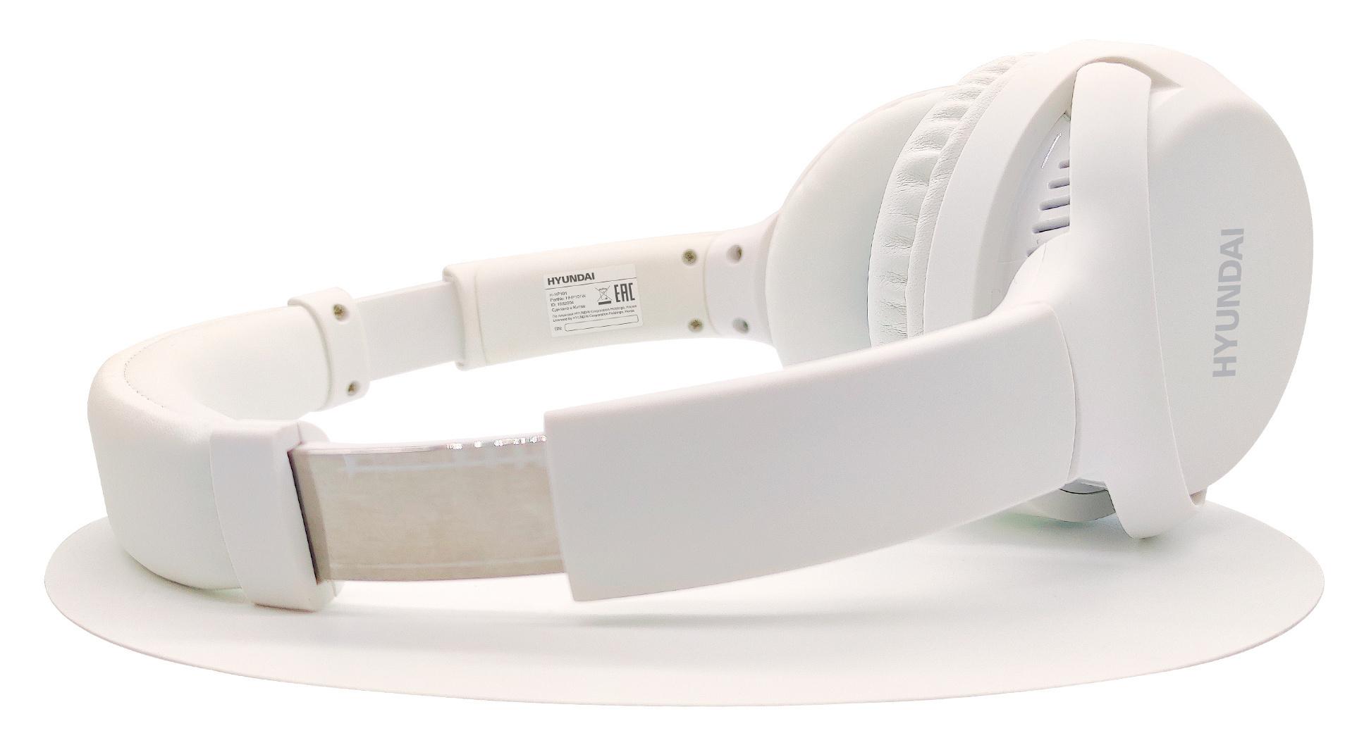 Наушники Hyundai H-HP101 белый