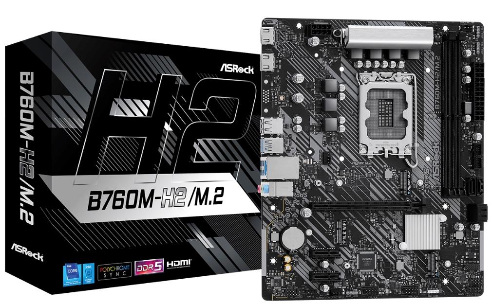 Материнская плата ASRock B760M-H2/M.2