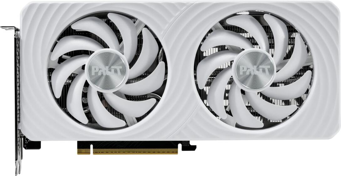 Видеокарта Palit GeForce RTX 5060 Ti OC 8GB GDDR7 белый (NE7506TU19P1-GB2062M)
