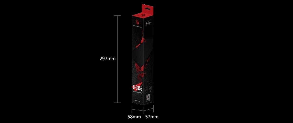 Коврик для мыши A4Tech Bloody B-035S черный