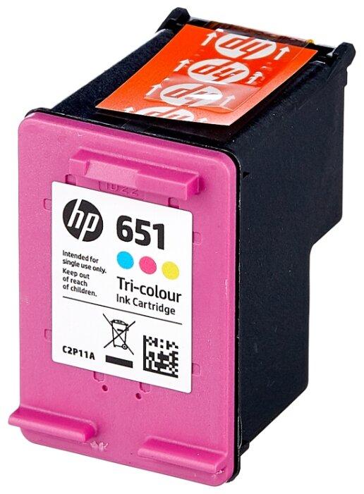 Картридж HP 651 многоцветный (C2P11AE)
