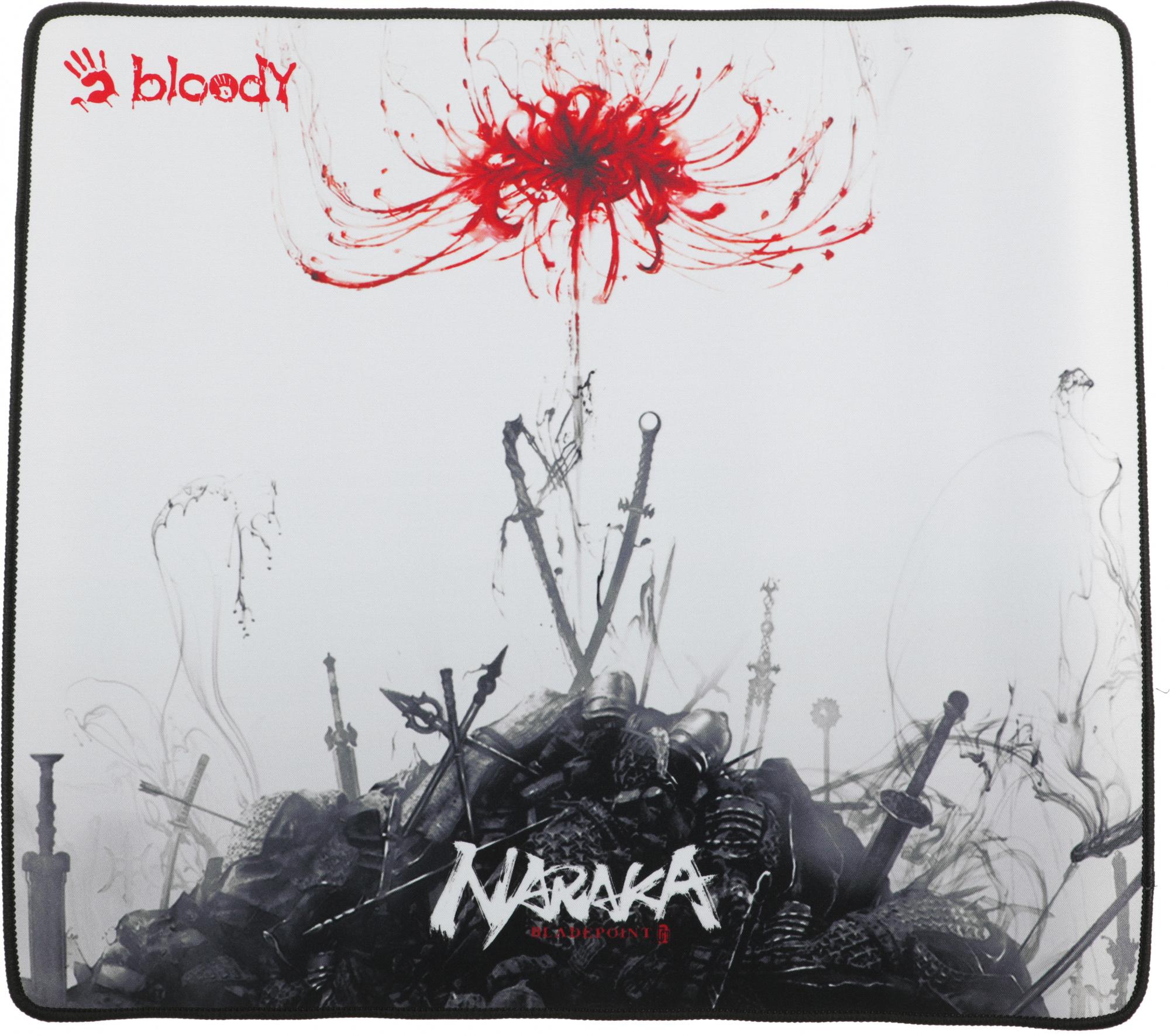 Коврик для мыши A4Tech Bloody Naraka белый/рисунок (BP-45)