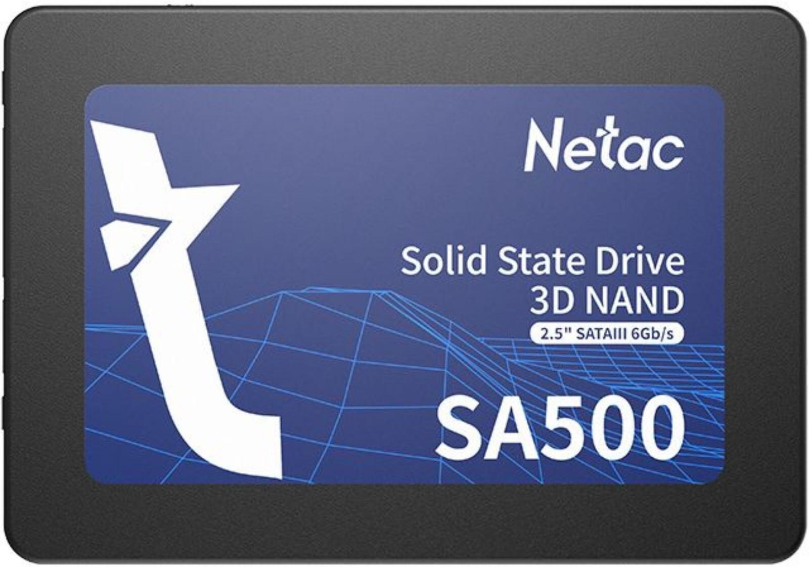 SSD диск Netac SATA III 256Gb SA500 (NT01SA500-256-S3X)