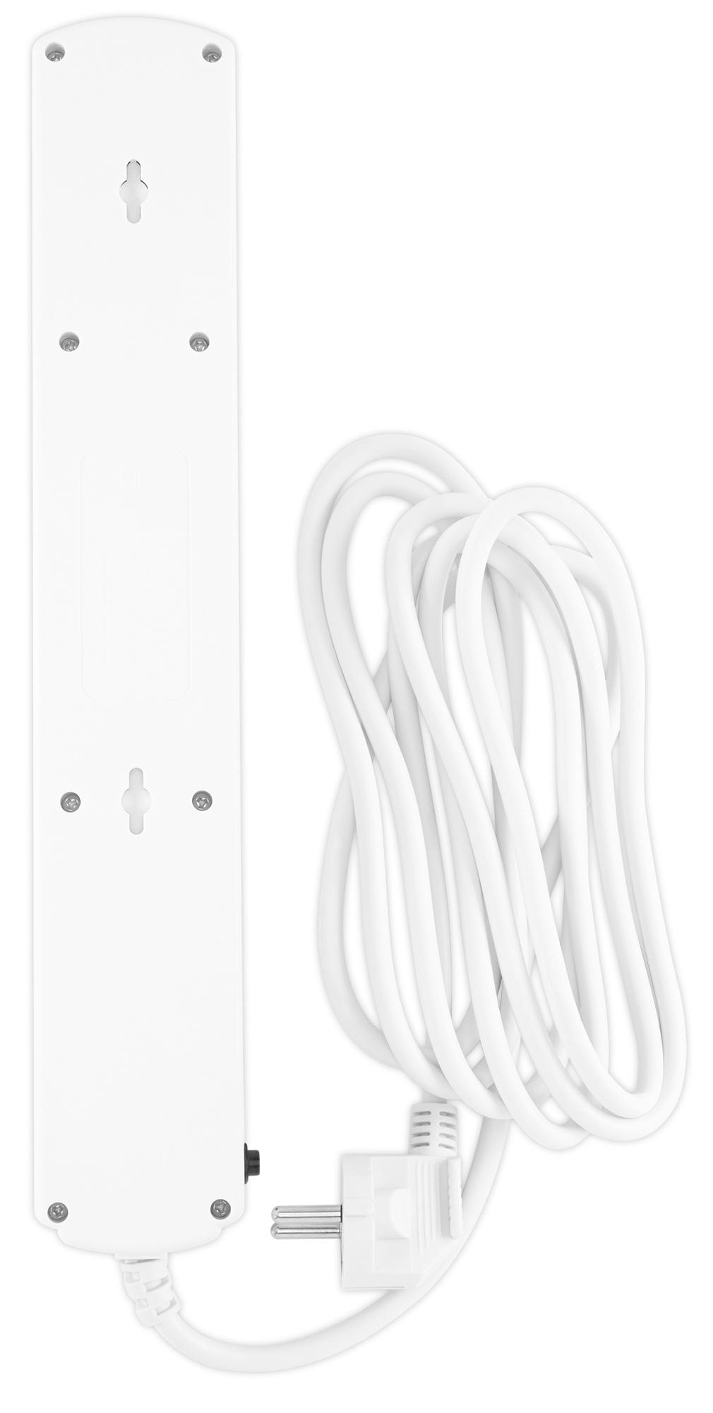 Сетевой фильтр Ippon BK-6-EU-3-10-W белый