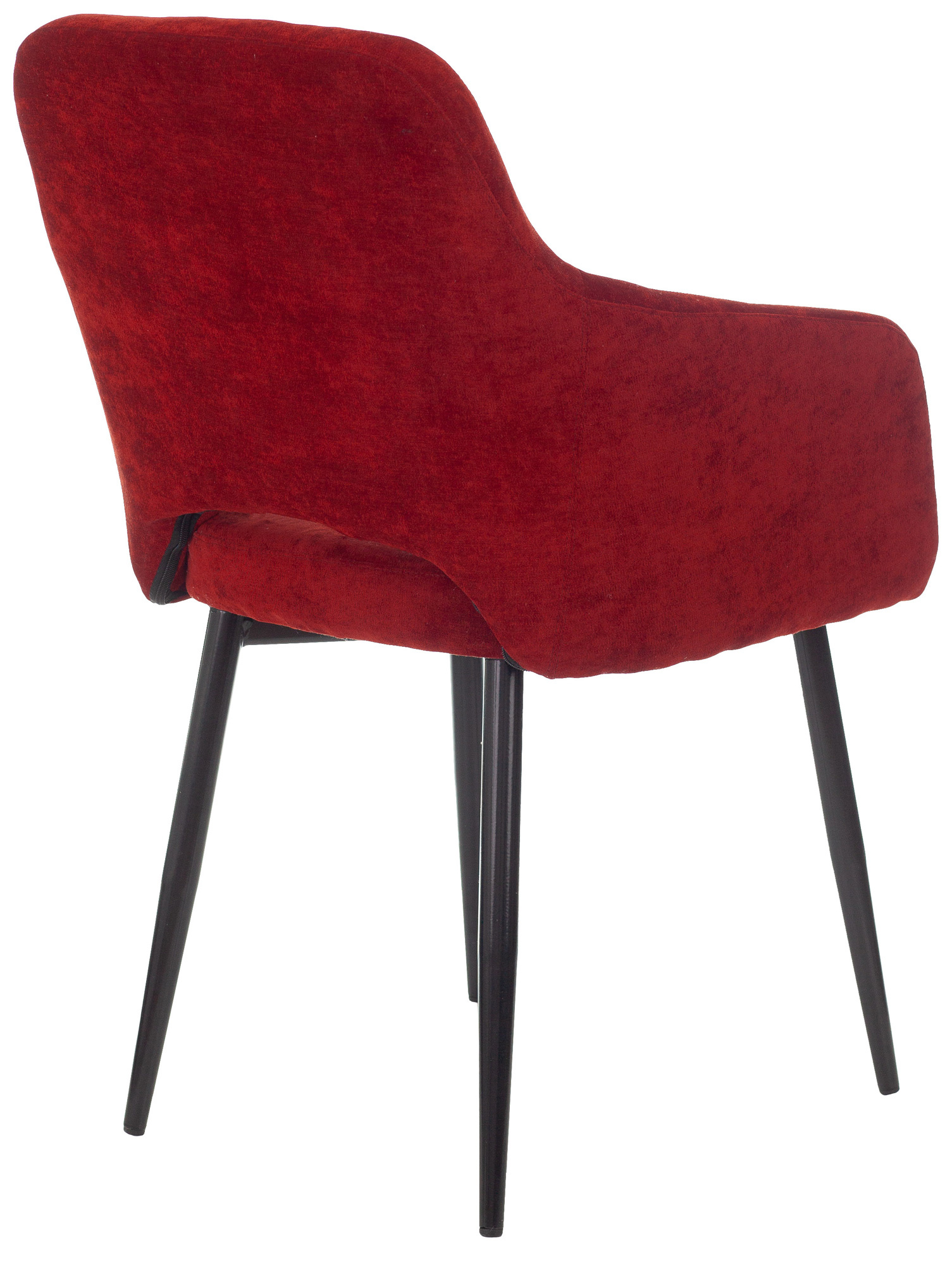 Cтул Бюрократ CH-380F/Velvet 09 бордовый