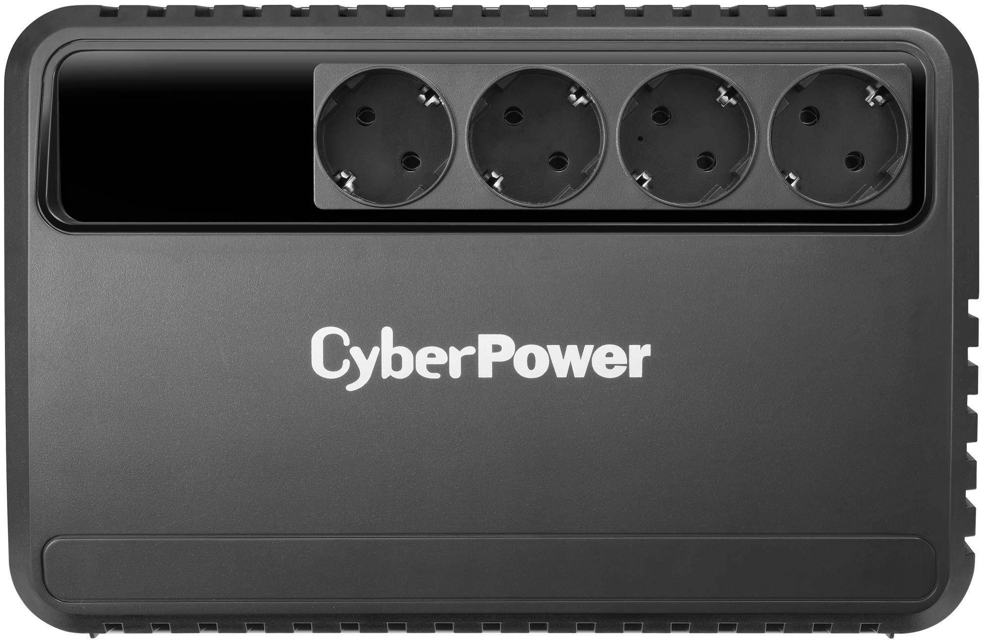 Источник бесперебойного питания CyberPower BU850E черный