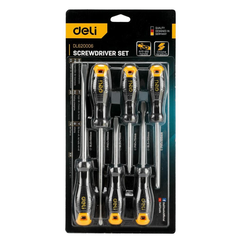 Набор отверток Deli DL620006