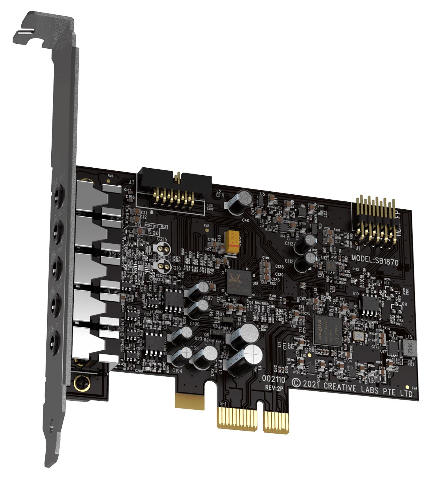 Звуковая карта Creative PCI-E Audigy FX V2 5.1 Ret (70SB187000000)