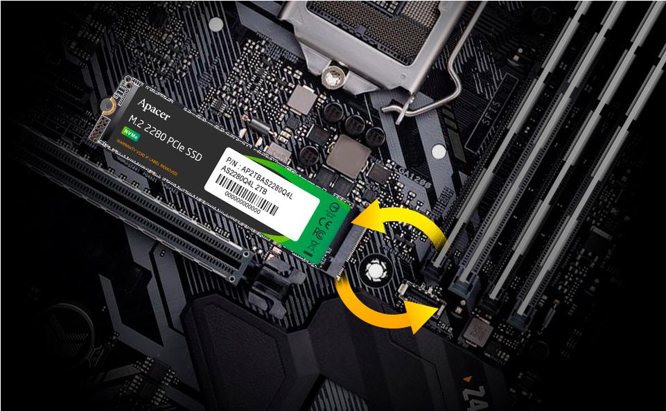 SSD диск Apacer 1TB AS2280Q4X (AP1TBAS2280Q4X-1)