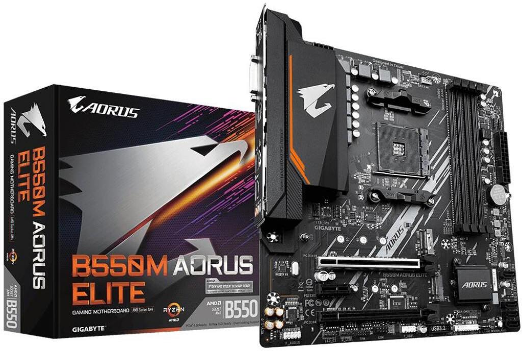 Материнская плата GigaByte B550M Aorus Elite DDR4 rev. 1.0