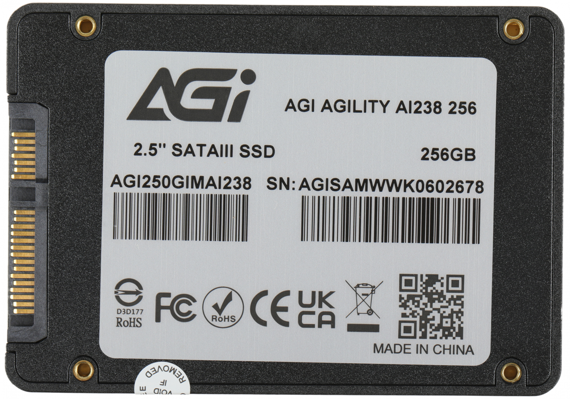 SSD диск AGI AGI250GIMAI238