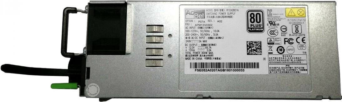 Блок питания AcBel Polytech Inc (R1CA2801A)