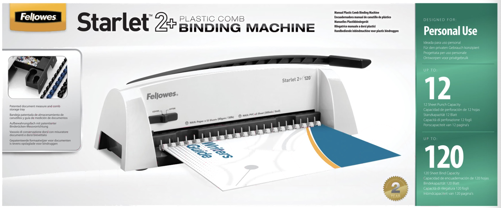 Переплетчик Fellowes Starlet 2+ (FS-52279)