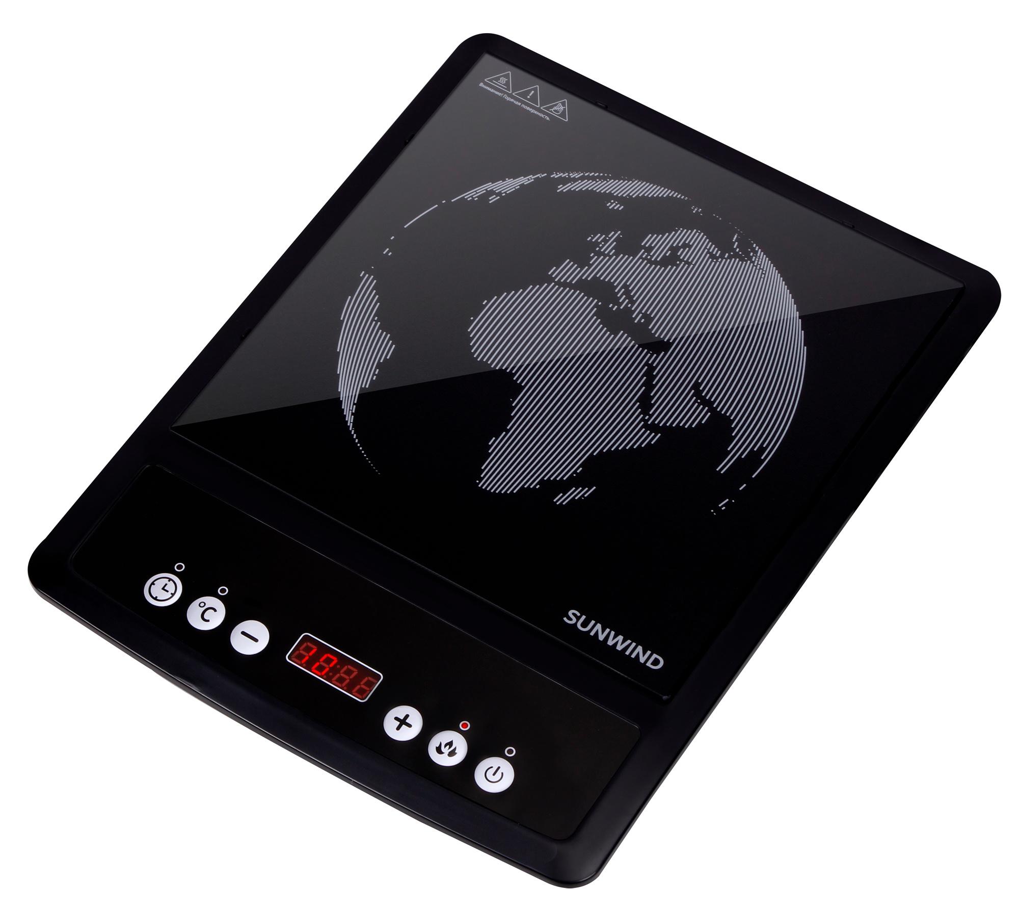 Настольная плита SunWind SCI-0501 черный