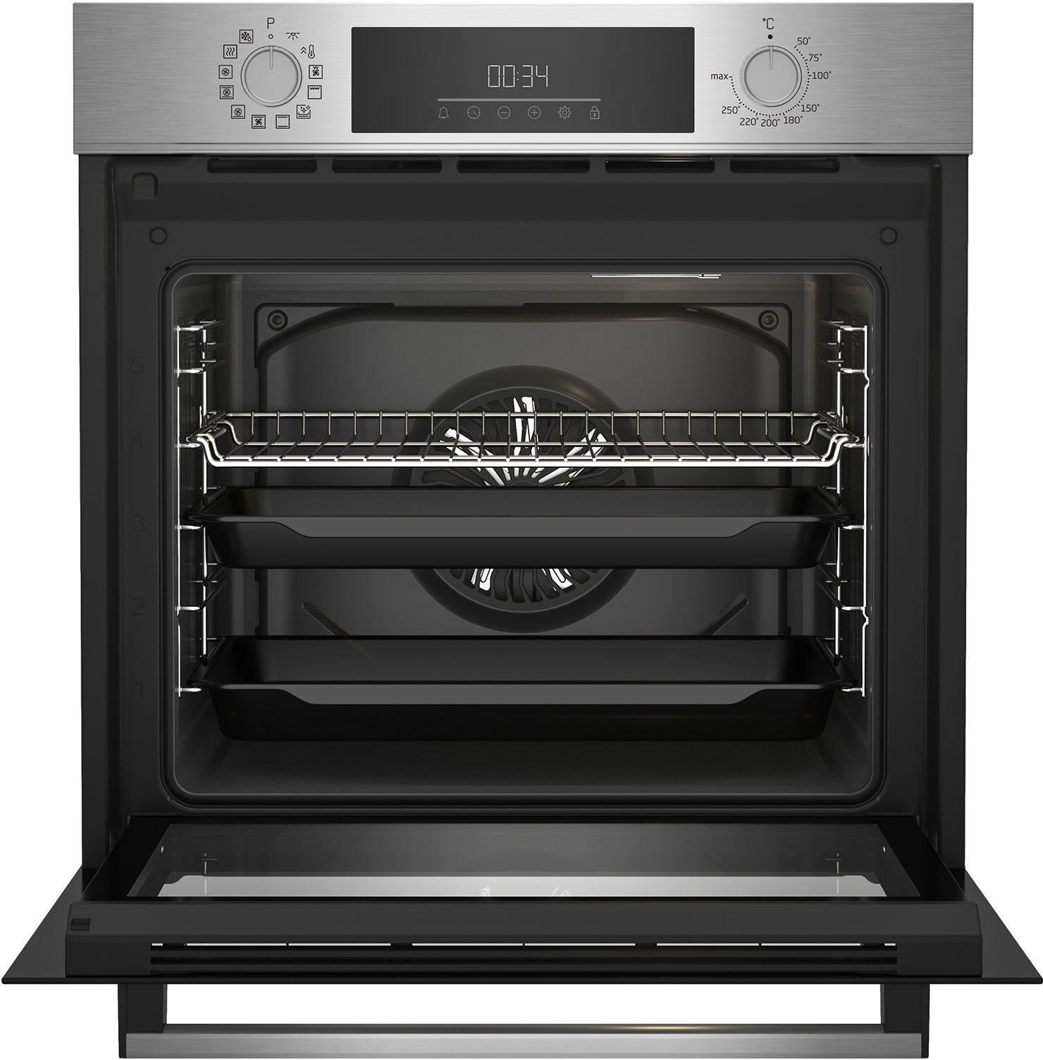 Духовой шкаф Beko BBIM12301X нержавеющая сталь/черный