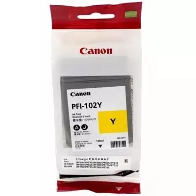 Картридж Canon PFI-102Y желтый (0898B001)