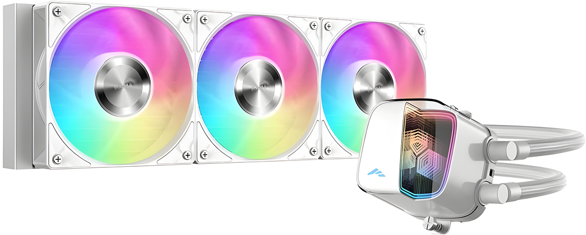 Система жидкостного охлаждения для процессора Sama L70 360WH белый (L70-WHWAYX03-G)