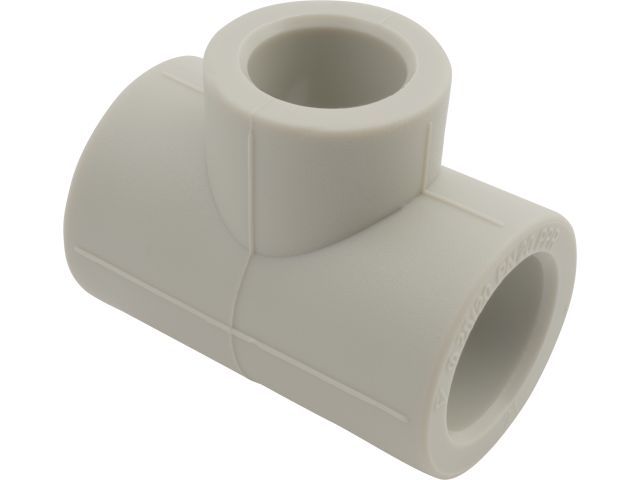 Тройник ПП ред. 25х20х20 сер. FV Plast (Под заказ кратно коробкам)