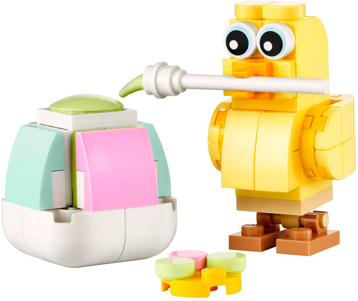 Конструктор Lego Creator Цыпленок раскрашивает пасхальное яйцо (30690)