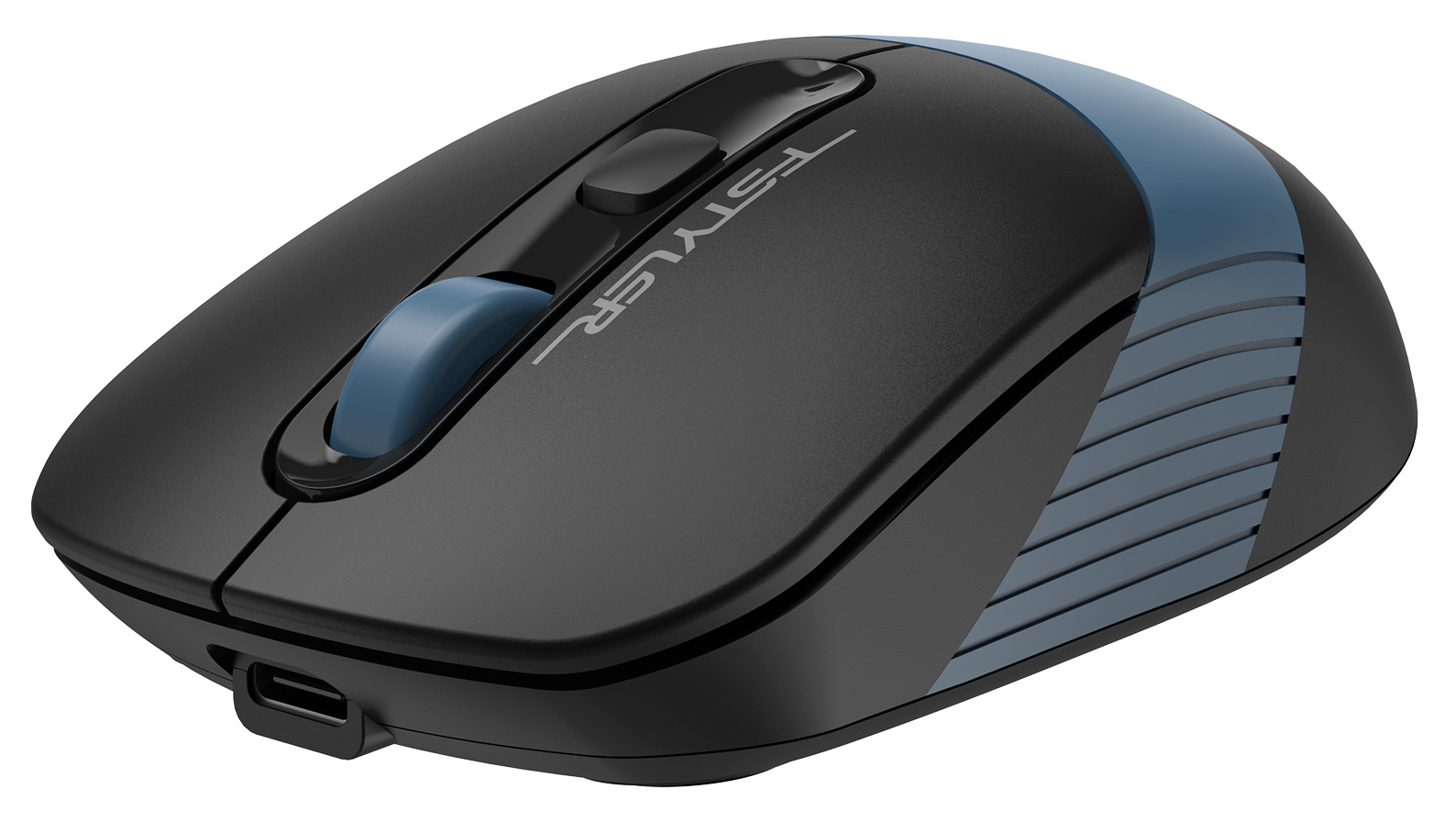 Мышь A4Tech Fstyler FB10C черный/синий
