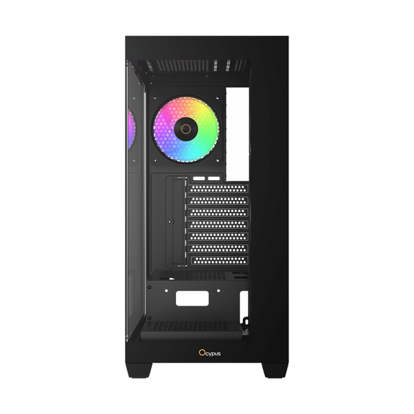 Корпус Ocypus Gamma C72 BK ARGB ATX без БП (Gamma-C72-BKD400XX-GL)