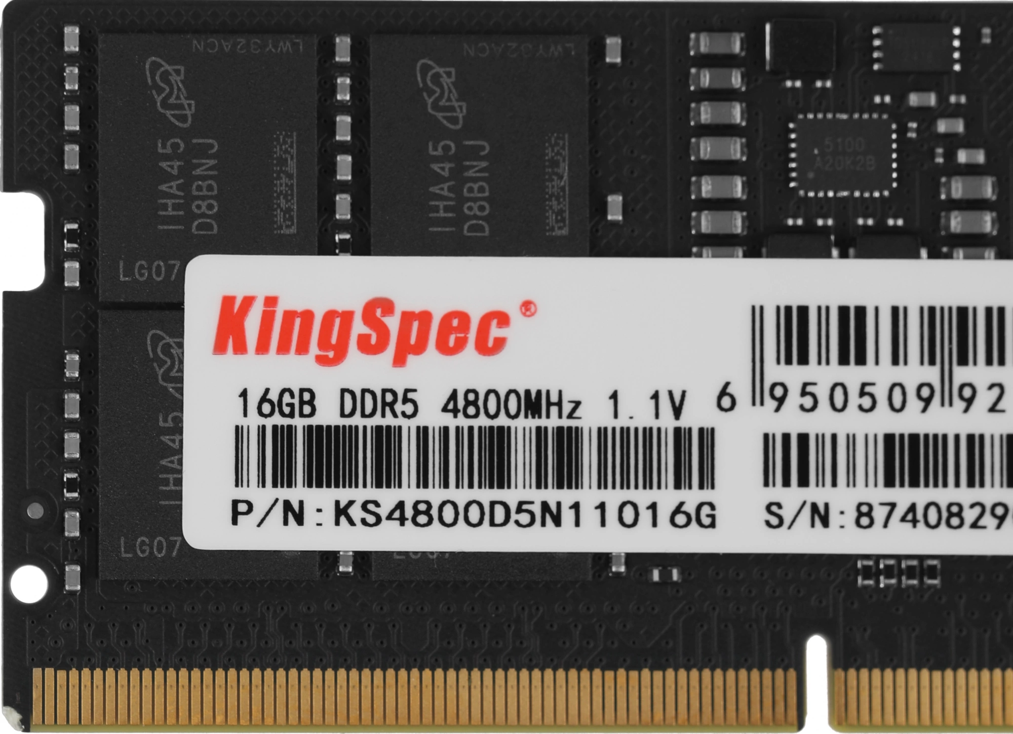 Оперативная память Kingspec 16GB DDR5 (KS4800D5N11016G)