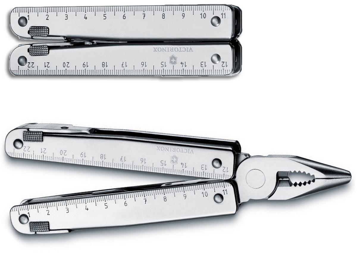 Мультитул Victorinox SwissTool X Plus Ratchet серебристый (3.0339.L)