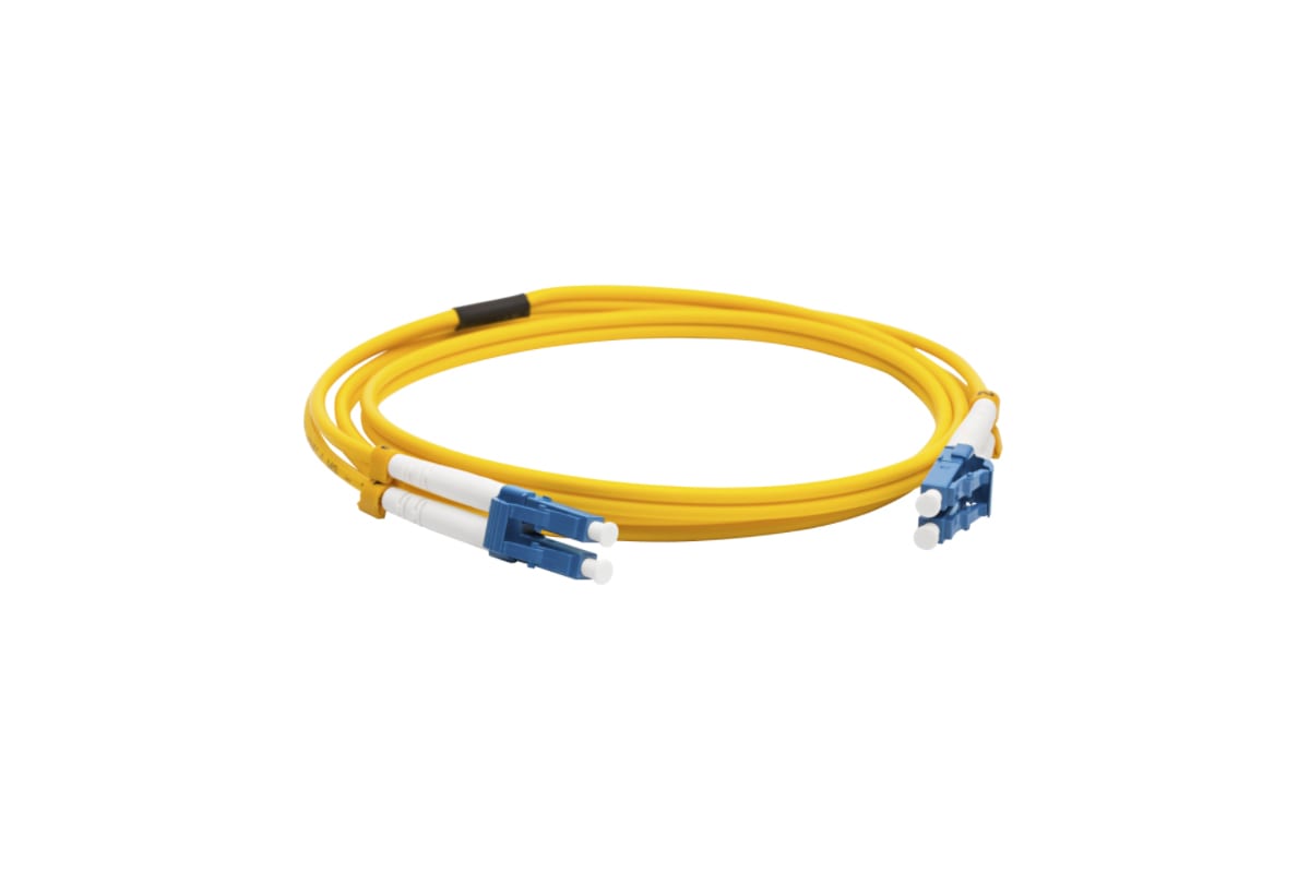Патч-корд Lanmaster LAN-2LC-2LC/SU-3.0 оранжевый