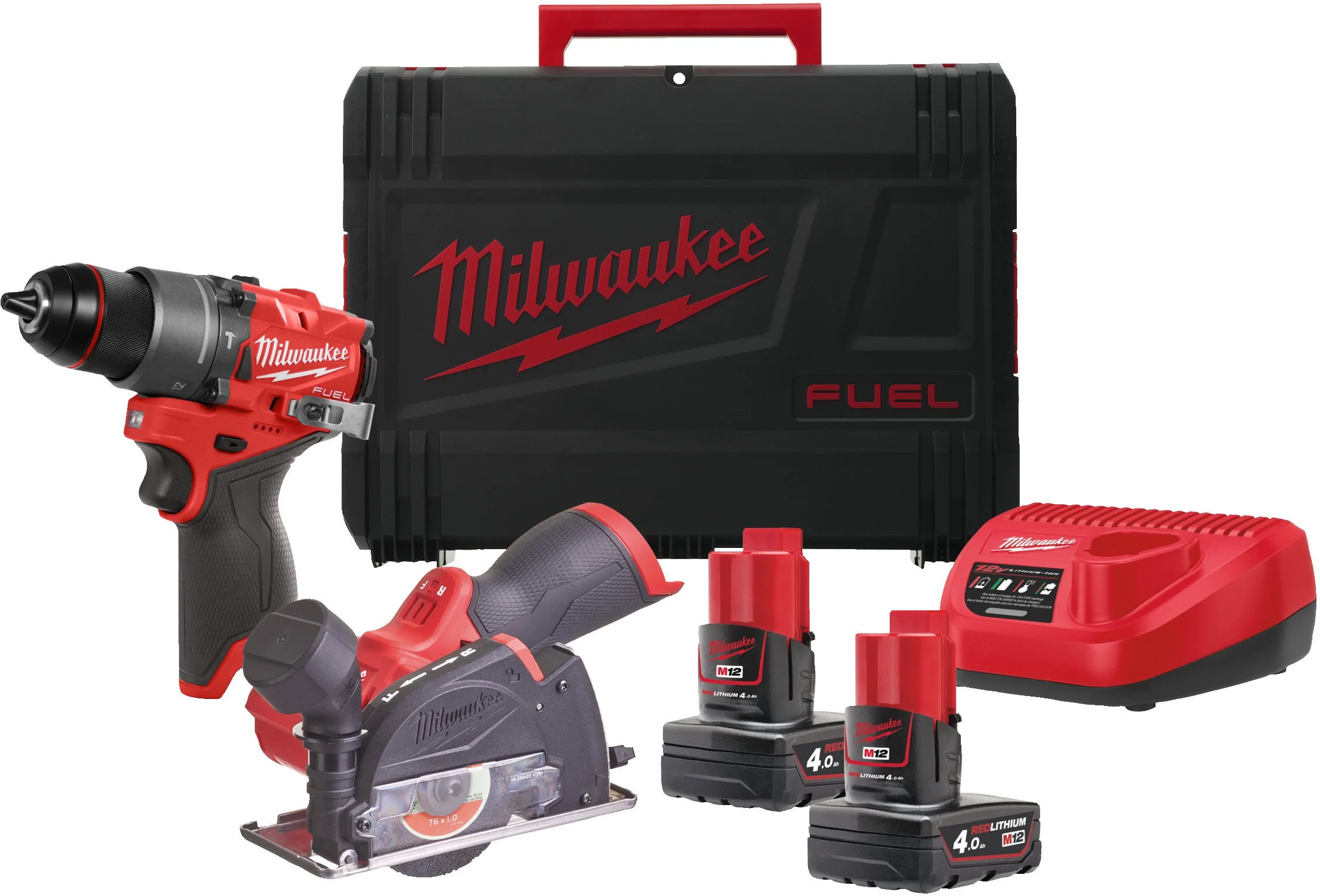 Набор электроинструментов Milwaukee M12 FPP2G2-402X (4933480592)