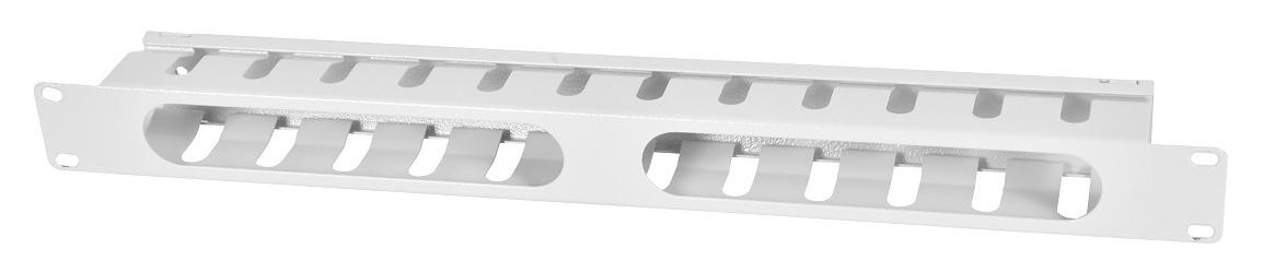 Кабельный органайзер 19", горизонтальный 1U, с крышкой ГКЗ-1U