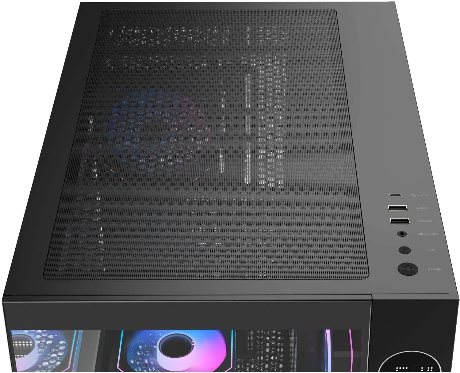 Корпус Ocypus Iota C70 ARGB без БП Black (Iota-C70-BKD600XX-GL)