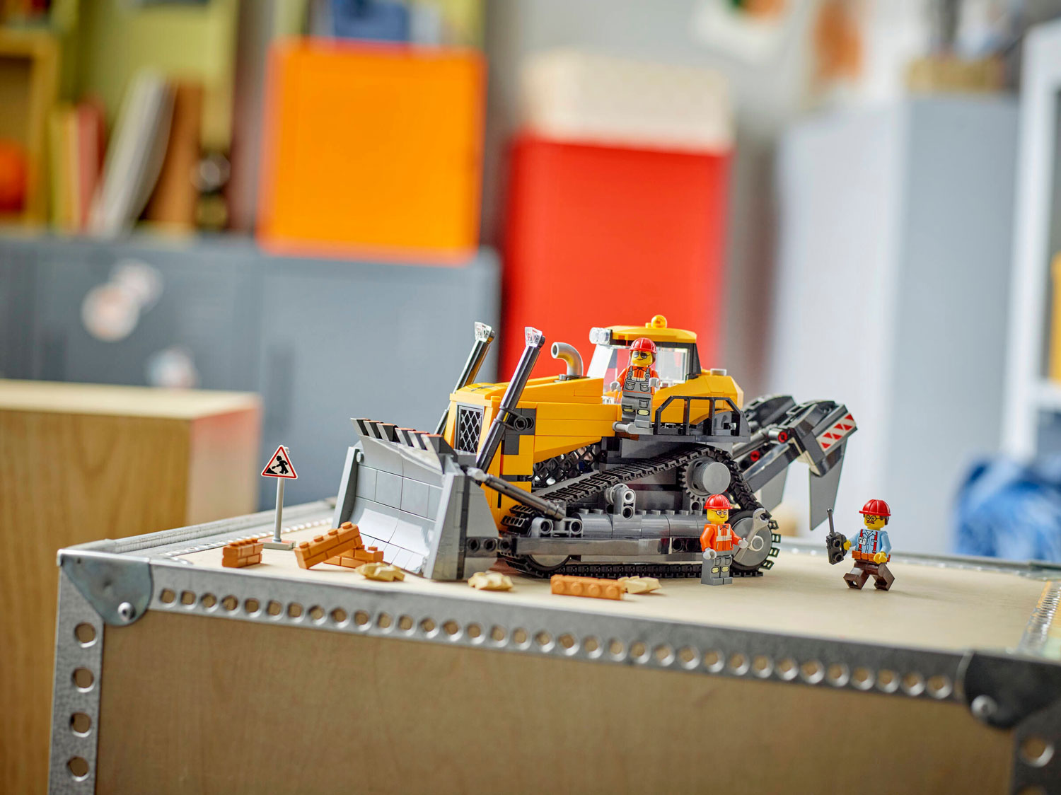 Конструктор Lego City Желтый бульдозер (60466)